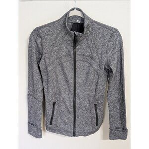 Lululemon Women's Define Jacket Heathered Gray Full Zip Athletic Size 6